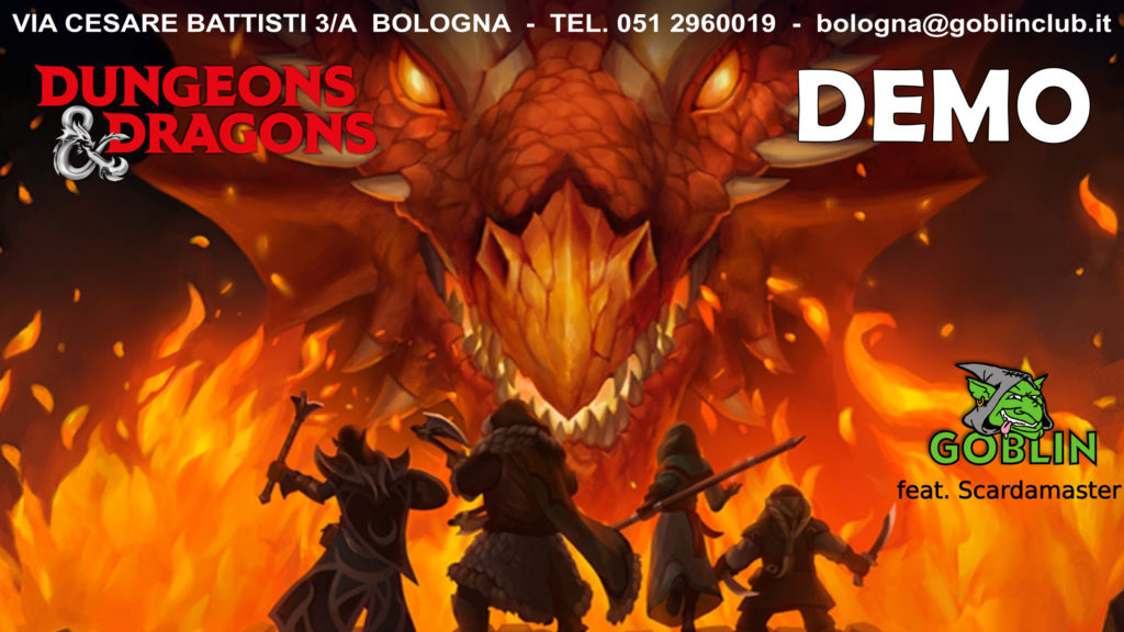 Dungeons and Dragons (D&D) 5° edizione: partita DEMO