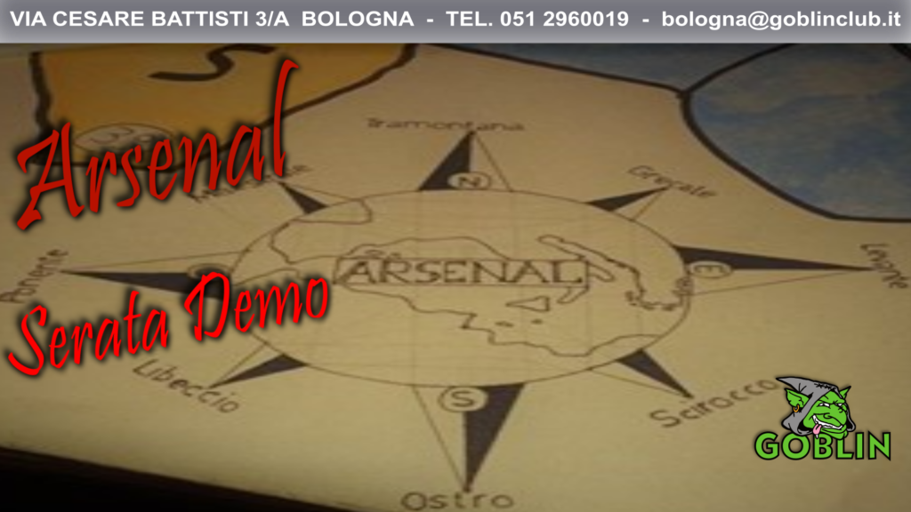 Arsenal: serata demo!