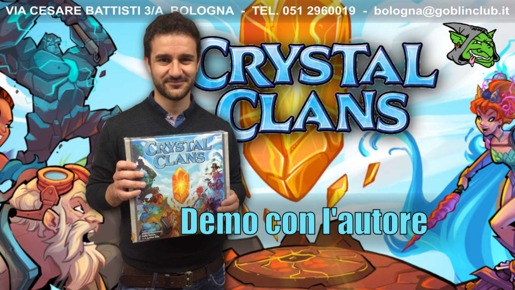 Crystal Clans – Demo con l’Autore