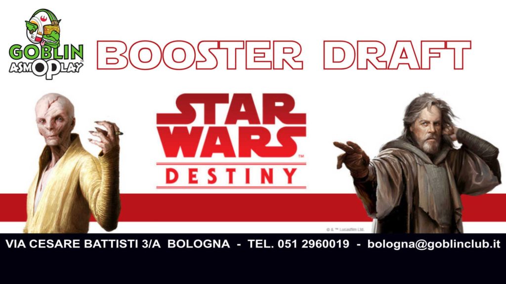 Star Wars: Destiny – Torneo Booster Draft