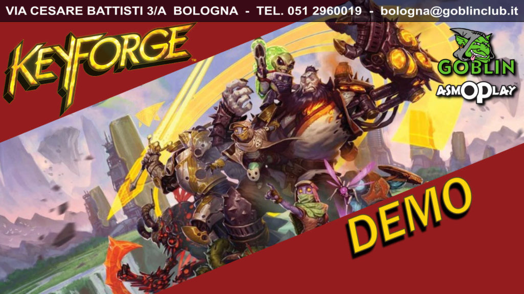 KeyForge: Demo in Anteprima