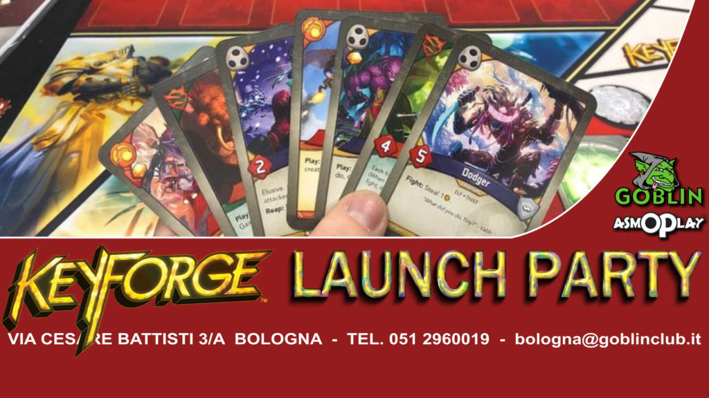 KeyForge: Launch Party (Giovedì)