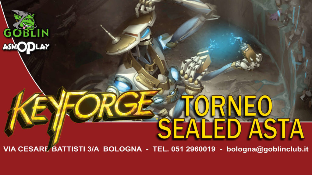 Keyforge: Torneo Sealed con Asta