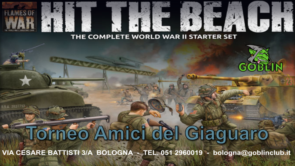 II Torneo Amici del Giaguaro – Flames of War