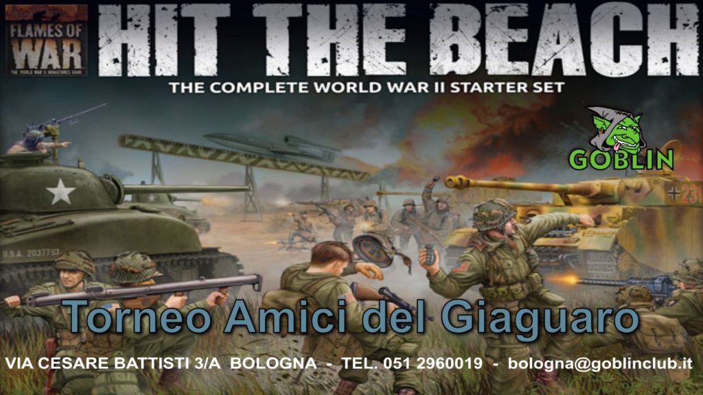 II Torneo Flames of War: Amici del Giaguaro