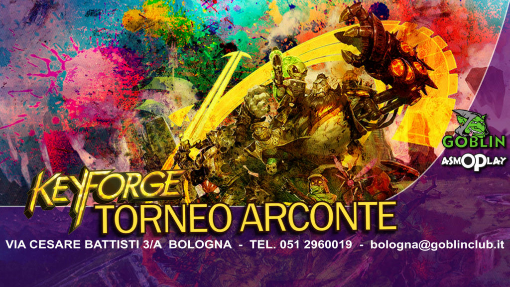 Keyforge – Torneo Arconte Chainbound