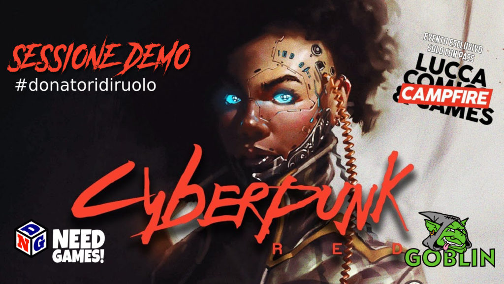 Lucca Changes: Cyberpunk Red #donatoridiruolo