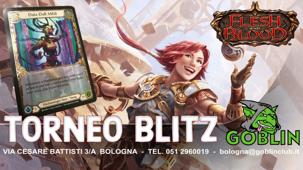 Flesh and Blood: torneo BLITZ