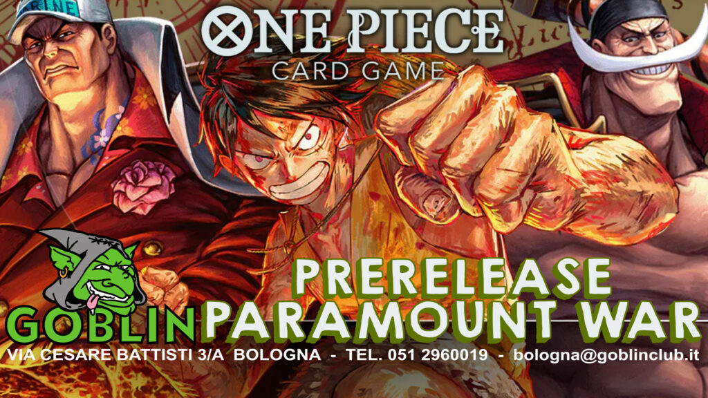One Piece TCG: Paramount War (OP2) pre-release