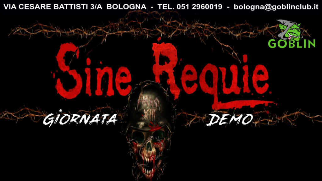 Sine Requie: pomeriggio demo