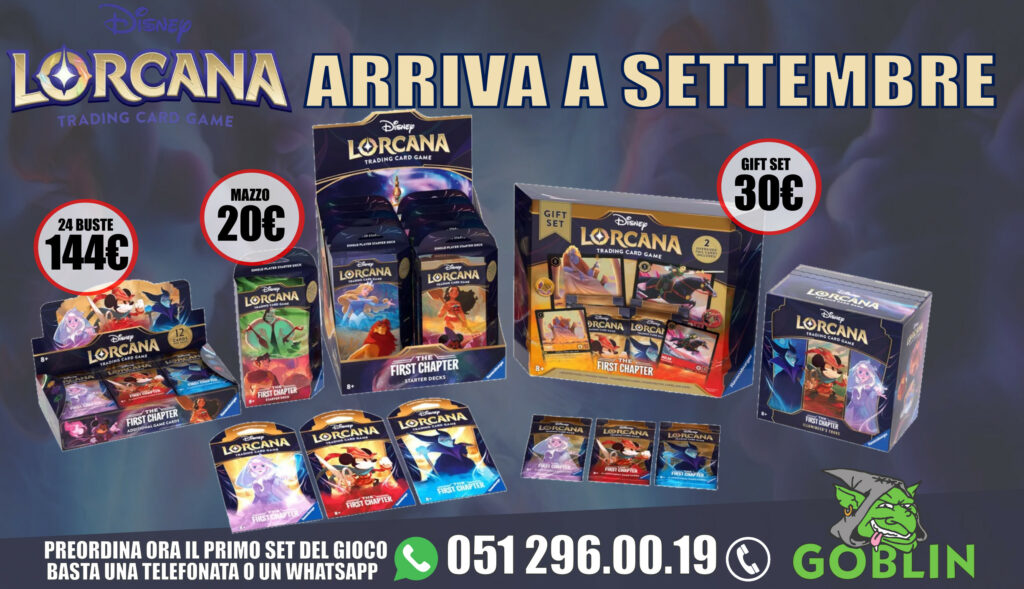 LORCANA, il gioco di carte Disney