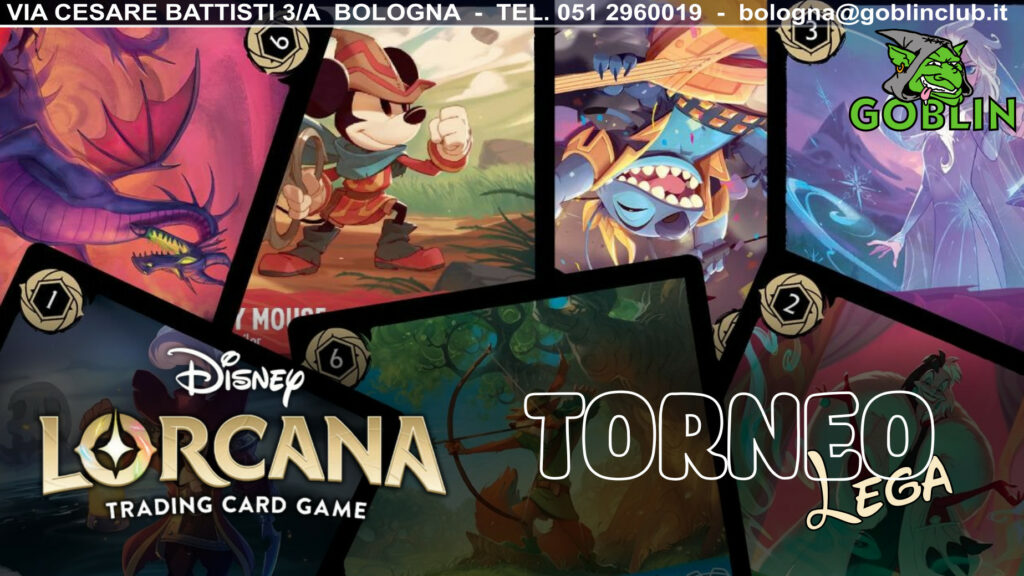 Disney Lorcana: Torneo – 1^ tappa Lega RISE of the FLOODBORN
