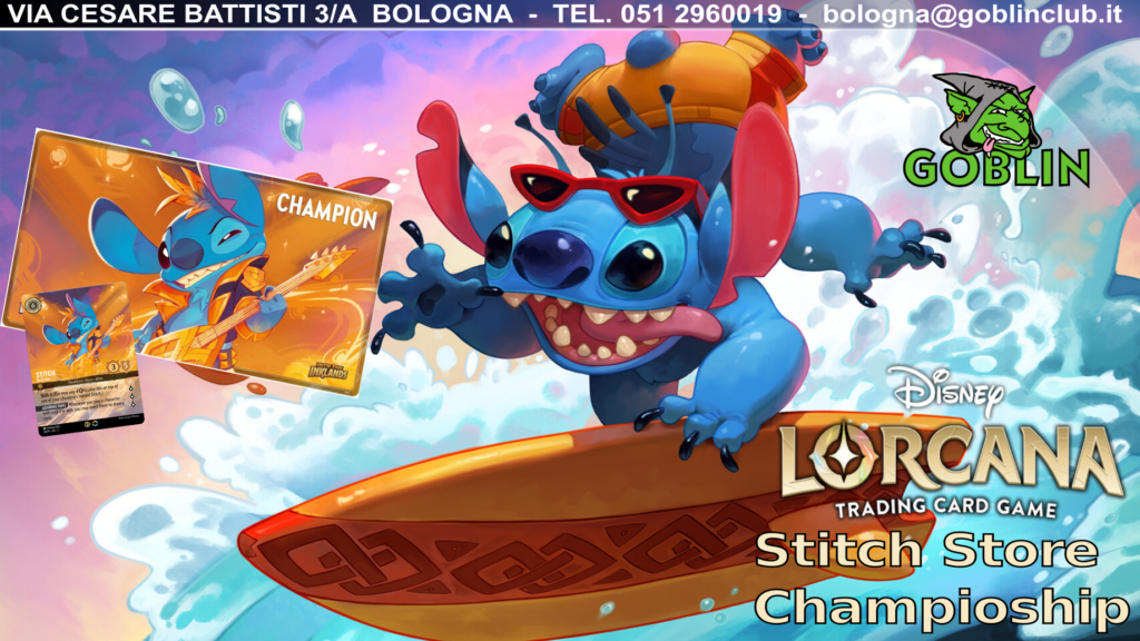 Disney Lorcana: Stitch Store Championship & win-a-Spring League ticket