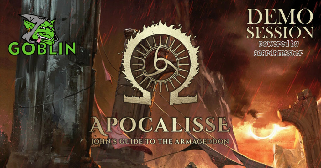 Apocalisse: John’s Guide to the Armageddon – DEMO SESSION GDR