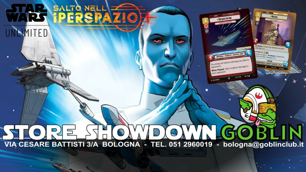 Star Wars Unlimited: torneo Store Showdown