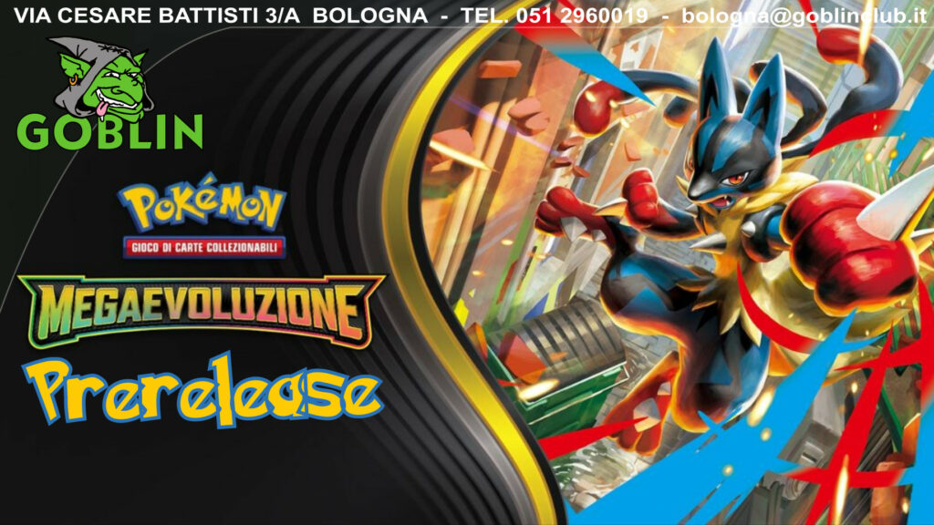 Pokémon League: Pre-Release Megaevoluzione U14