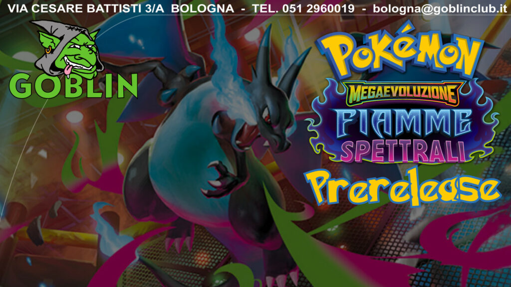 Pokémon: Pre-Release Megaevoluzione – Fiamme Spettrali (Senior)