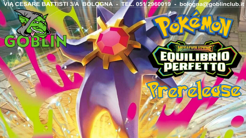 Pokémon: Pre-Release Megaevoluzione – Equilibrio Perfetto (Senior)