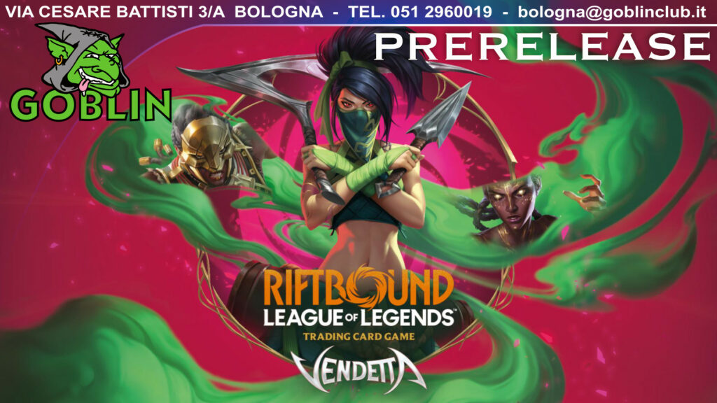 Riftbound: Pre-Release Sealed Deck Vendetta