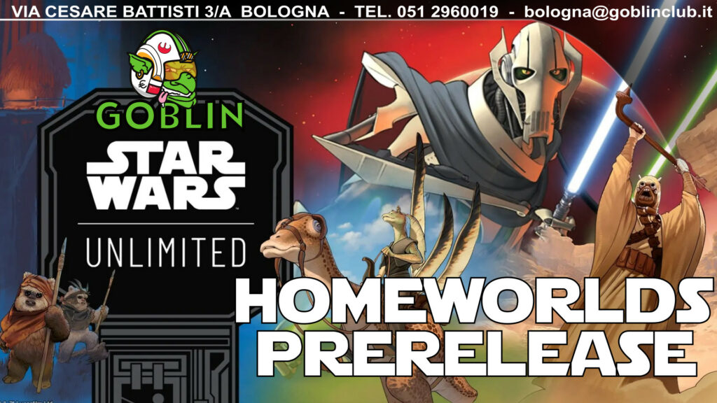 Star Wars Unlimited: Pre-Release MONDI DI ORIGINE